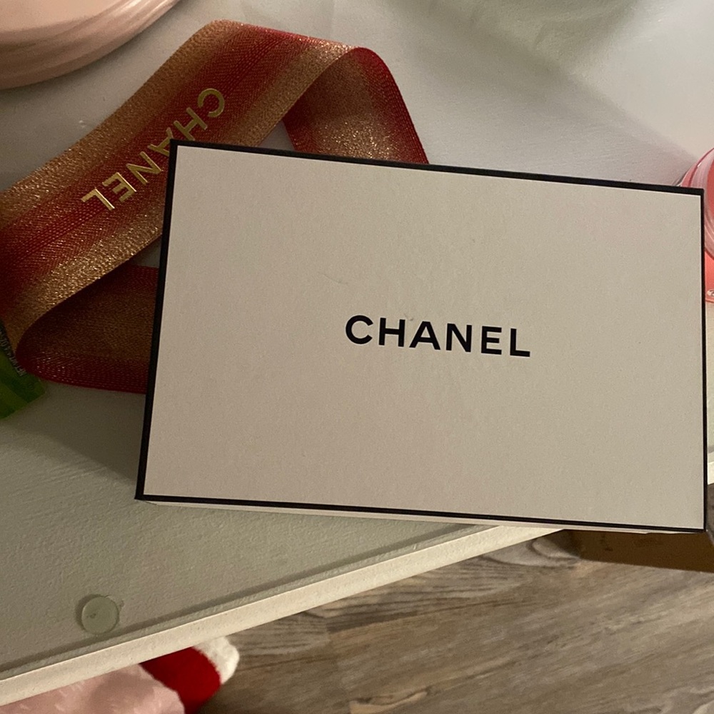 Authentic Chanel Box with bow